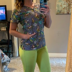 Scrubstar Just Monkeying Around XS Scrub Top